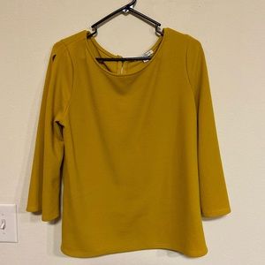 Yellow blouse